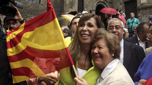 Sánchez-Camacho dice que la Cataluña real se quedó en casa durante la Diada