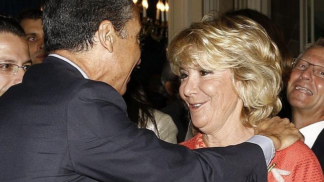 Esperanza Aguirre: «No voy a abandonar la política, la política es mi vida»