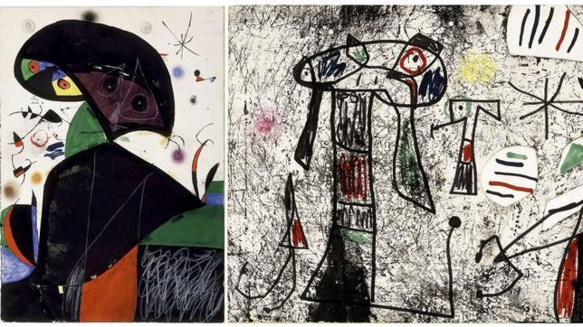 La obra de Miró extraviada en Palma aparece en una empresa de transportes