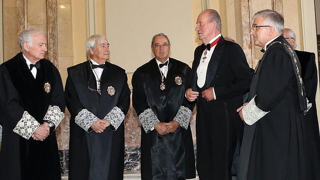 El Rey preside el acto de apertura del Año Judicial en el Tribunal Supremo