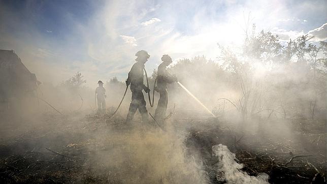 Más de quince mil hectáreas de monte fueron pasto de las llamas en Galicia