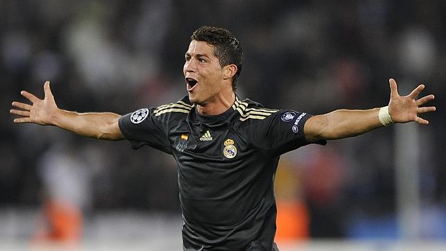 Cristiano Ronaldo en el partido ante el Zurich