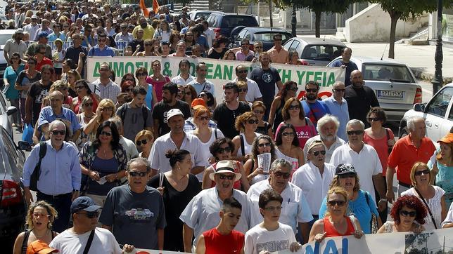 Comienza en Grecia la semana de huelgas contra la eliminación de empleo público