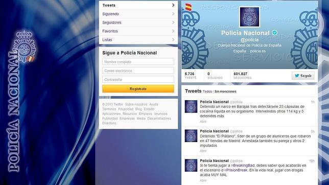 La Policía celebra su éxito en las redes sociales con un concurso