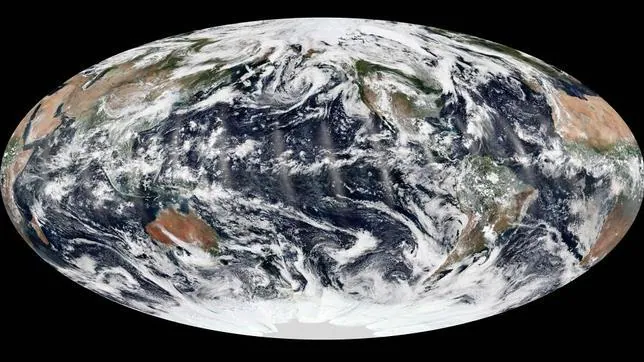 Un extraño momento de calma en la Tierra, fotografiado por los satélites
