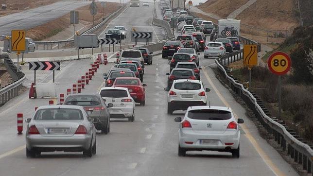 Atasco imprevisto: peligro cierto