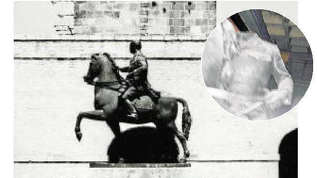 Decapitan una estatua de Franco