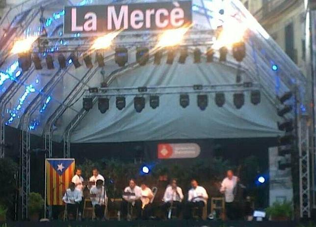 El PP critica a Trias por permitir que la «estelada» presida las fiestas de la Mercè