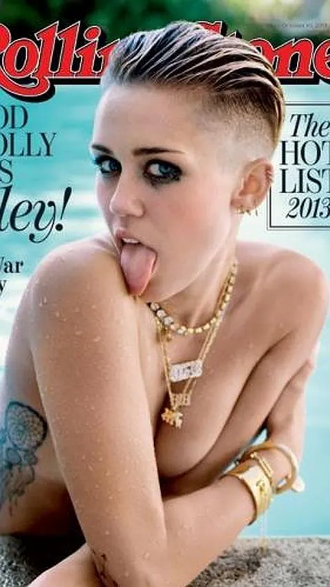 Miley Cyrus, protagonista de un desnudo «de portada» para «Rolling Stone»