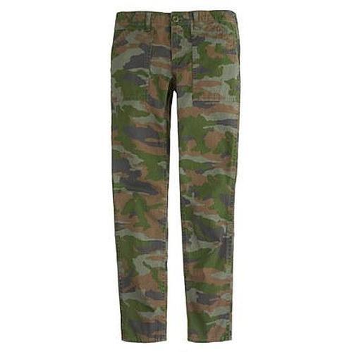 Pantalones tipo cargo con estampado «camo» de la firma americana J.Crew