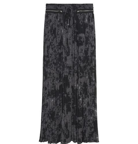 Falda larga con estampado de la firma francesa The Kooples