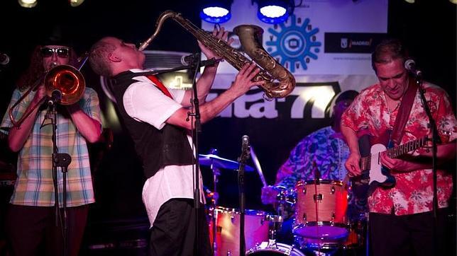 Concierto de los célebres The New York Ska Jazz Esemble en el Gruta 77