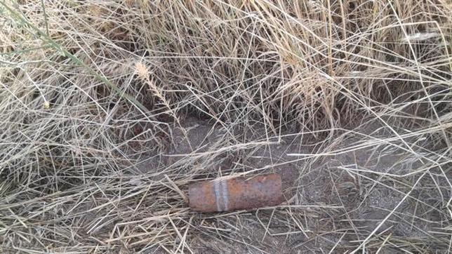 Detonan un obús de la Guerra Civil hallado en una finca agrícola de Brunete