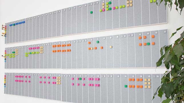Un calendario de LEGO que se sincroniza con su cuenta de Google Calendar