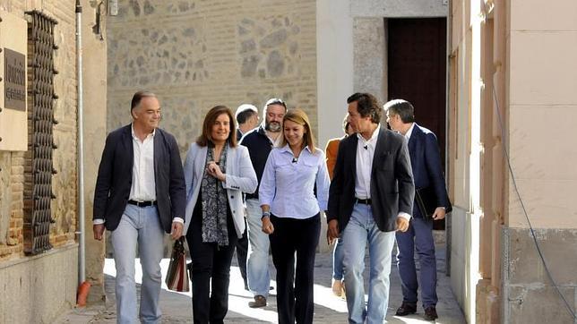 Cospedal advierte al PSOE que con las pensiones no se puede hacer «demagogia»