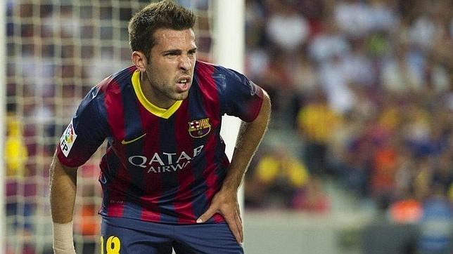 Jordi Alba, otras seis semanas de baja