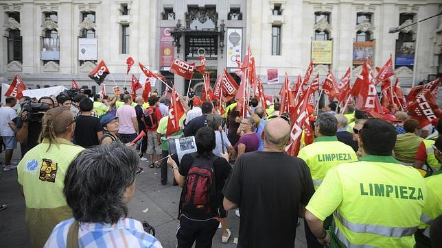La huelga indefinida de limpieza viaria en la capital comenzará el 28 de octubre