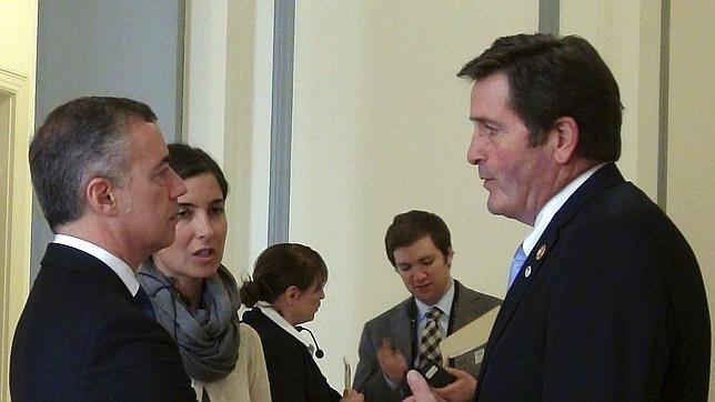 Urkullu «exporta» a EE.UU. sus dudas sobre el bloqueo del «proceso de paz»