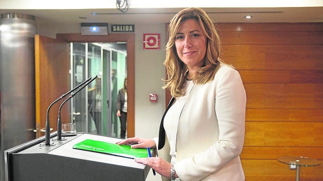 Susana Díaz se sacude las sombras de Zapatero, Rubalcaba y Griñán