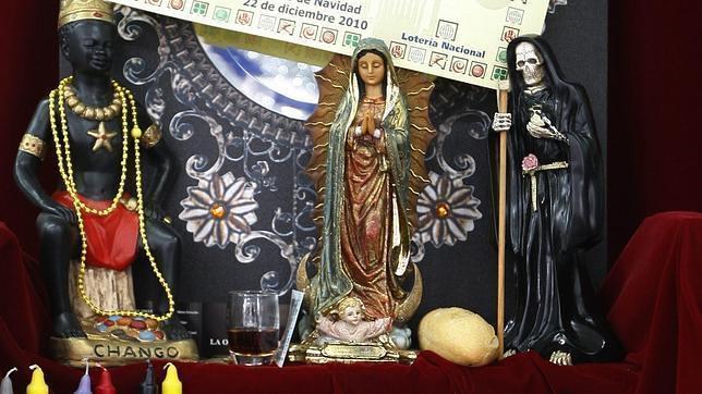 Altar en la administración de Alcorcón, La Mexicana