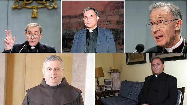 Estos son los cinco españoles de «la revolución» del Papa Francisco