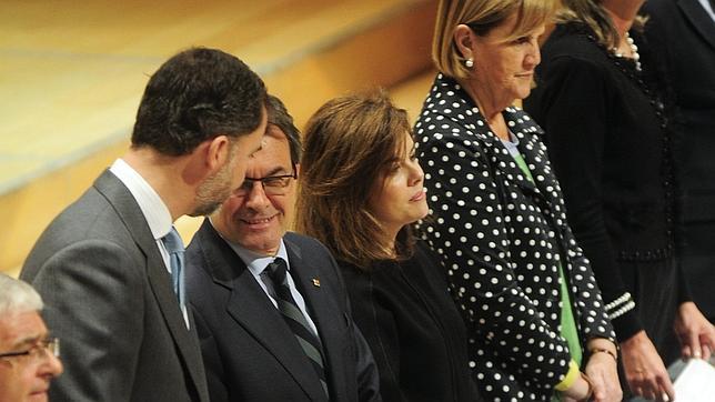 La vicepresidenta española coincide hoy con Artur Mas en un acto con empresarios