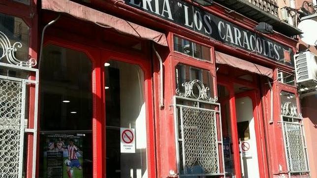 Cervecería «Los Caracoles» en la calle Toledo, 106