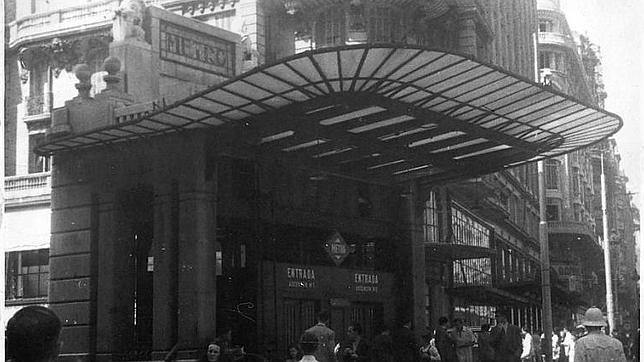 Templete de Metro de la Red de San Luis en agosto de 1944