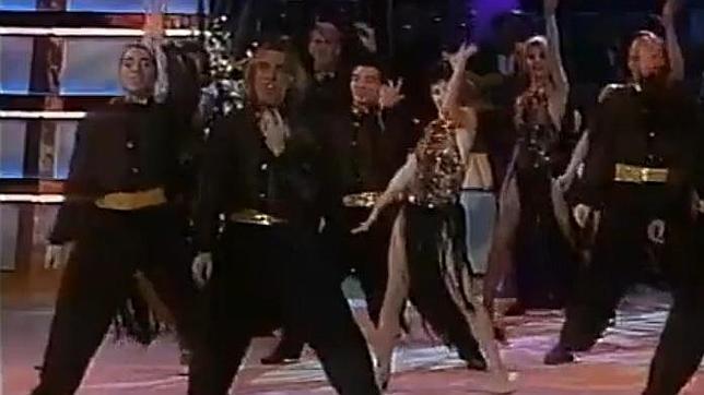 El ballet del programa «Risas y estrellas»