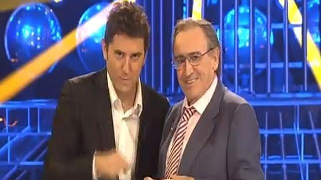 Manel Fuentes, con Manolo Escobar