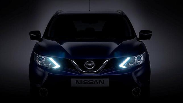 Así es el frontal del nuevo Nissan Qashqai