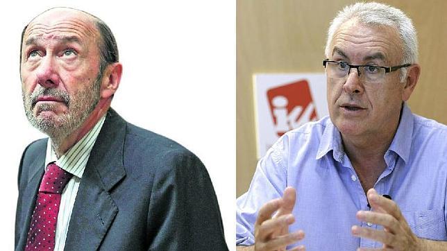 Los votantes del PSOE puntúan mejor a Cayo Lara que a Rubalcaba