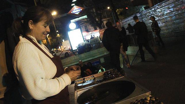 «Nunca pensé en ser castañera porque en mi país esto solo se lo comen los cerdos»