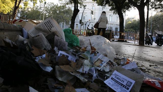Críticas del «Frankfurter Allgemeine» a la gestión de la huelga de limpieza en Madrid