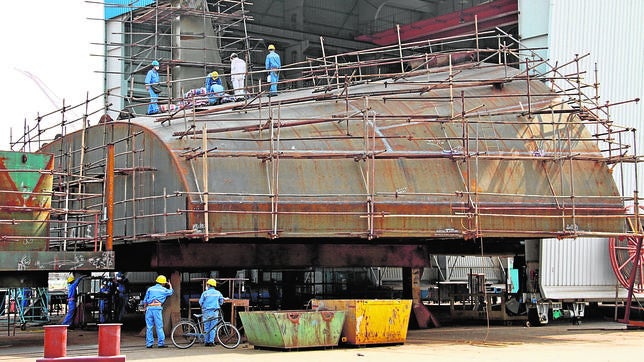 China, al abordaje de los astilleros privados