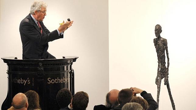 «El hombre que camina I», de Giacometti