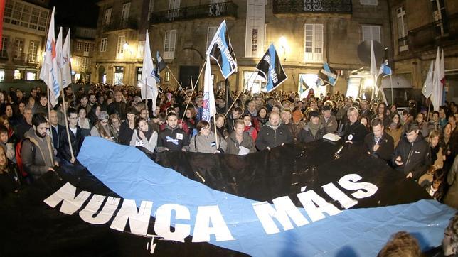 Nunca Máis vuelve a la calle con miles de gallegos para clamar contra «la impunidad»