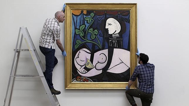 «Desnudo, hojas verdes y busto», de Picasso