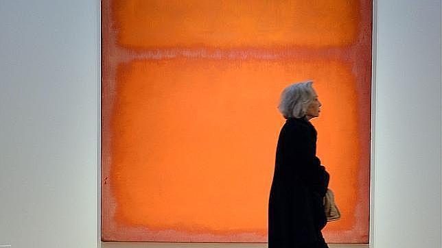 «Orange, red, yellow», de Mark Rothko