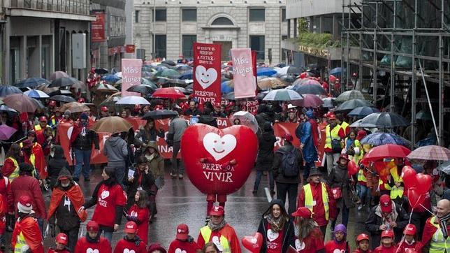 Miles de personas piden al Gobierno que derogue «sin más plazos» la ley del aborto