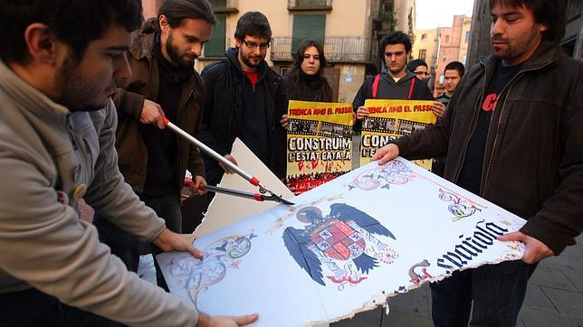 Las juventudes de ERC dicen que «el Estado español está podrido»