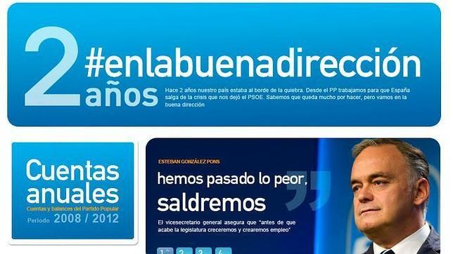 Dos años de Gobierno de Rajoy, en un blog