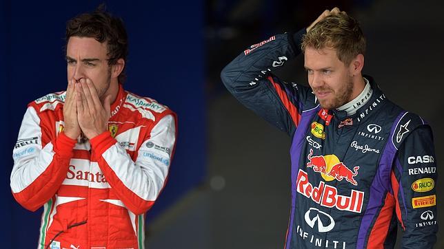 Hay duelo entre Vettel y Alonso si hay lluvia