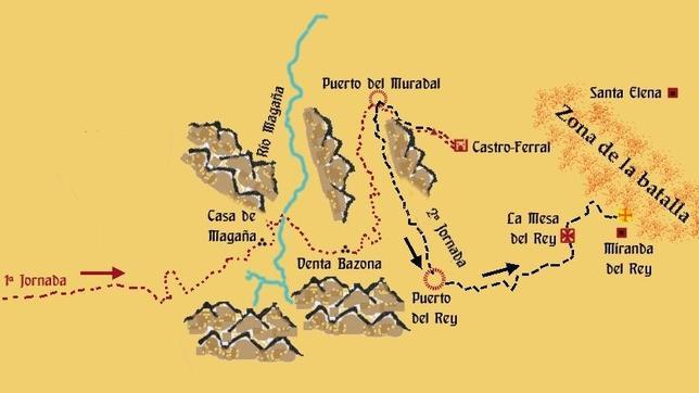 El camino de las Navas de Tolosa