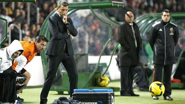 El entrenador del Valencia, el serbio Miroslav Djukic