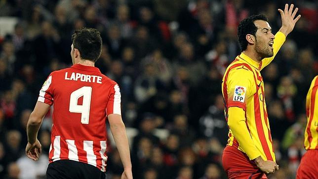 Busquets: «El árbitro no ha hecho bien su trabajo»