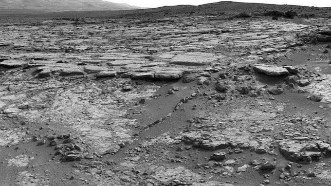 El Curiosity encuentra en Marte la cuenca  de un lago que pudo ser habitable
