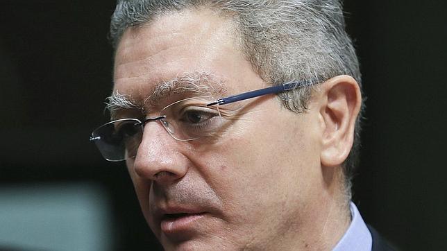 Alberto Ruiz-Gallardón, ministro de Justicia