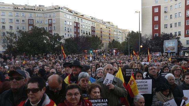 Las víctimas apelan a la unidad de España y arremeten contra las excarcelaciones