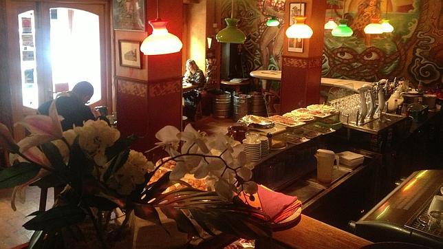 Barra de la Buga del Lobo, en Lavapiés